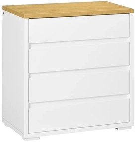 Cómoda de 4 Gavetas Nelope - Design Moderno