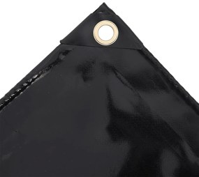 Lona 650 g/m² 3x3 m preto