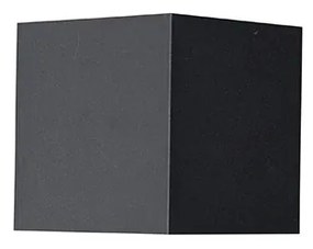 Candeeiro de parede exterior preto incl. LED 2 luzes IP54 - Edwin Moderno
