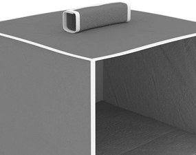 Arrumação suspensa para armário 4 compartimentos 2 pcs tecido