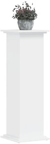 Suporte para plantas 33x33x100 cm derivados de madeira branco