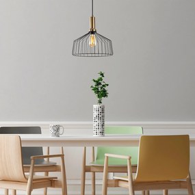 Chandelier Dear – Preto Antique – 34 x 34 cm