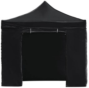 Tenda Jardim Para Festas, Feiras, Eventos 4x4 Force Plus (Kit Completo) Preta