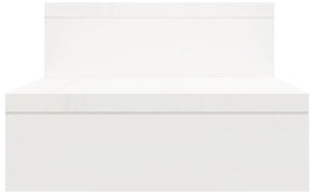 Suporte para monitor (52-101)x22x14 cm pinho maciço branco
