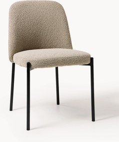Cadeira estofada em bouclé Felicia