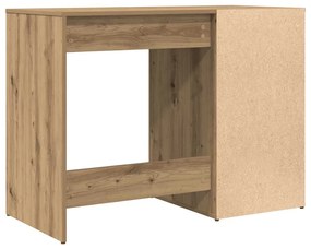 Secretária 100x49x75 cm derivados de madeira carvalho artisiano