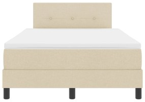 Cama Box com Colchão Cream 120x200 cm Tecido