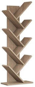 Estante Hitit – Nogueira – 46 cm x 128,5 cm x 22 cm