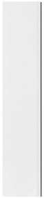 Armário espelhado para casa de banho 60x15x75 cm MDF branco