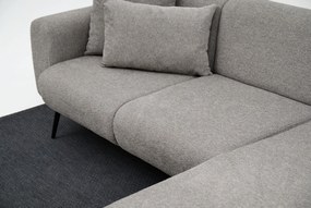 Sofá de Canto Side – Cinzento Claro – 252 cm