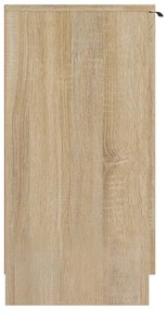 Sapateira 59x35x70 cm derivados de madeira cor carvalho sonoma