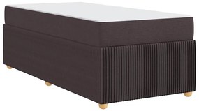Estrutura da Cama Outros Castanho escuro 90 x 200 cm tecido