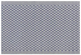 Tapete de exterior azul 60 x 90 cm MANGO Beliani