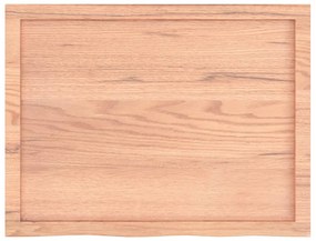 Prateleira de parede 80x60x(2-6) cm carvalho tratado castanho
