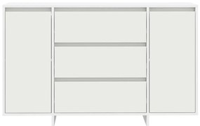 Sideboard Branco 120x41x75 cm Madeira de Engenharia