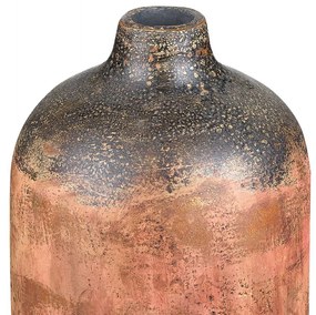 Vaso de terracota cor de cobre 53 cm SARAGOSSA  Beliani