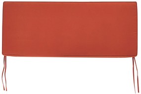 Almofada de assento em tecido vermelho 108 x 45 cm SOVANA Beliani