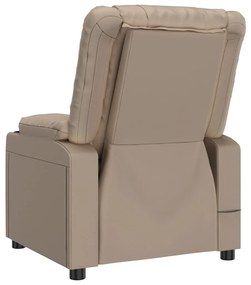 Cadeira de massagens couro artificial cappuccino