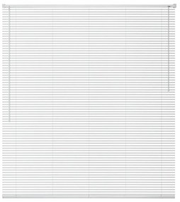 Persianas em alumínio 80x160 cm branco