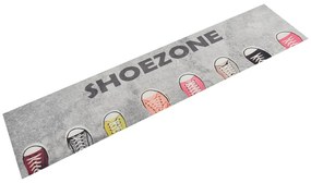 Tapete de cozinha lavável 60x300 cm veludo padrão shoezone