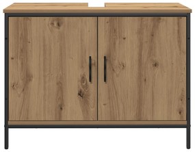 Conjunto de Móveis para Casa de Banho 3 Peças em Carvalho Artisan Made