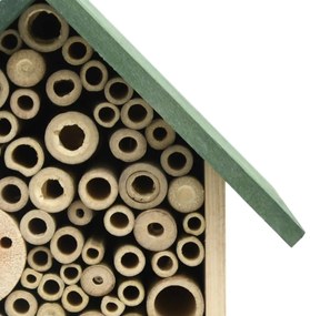 314813 vidaXL Insect Hotels 2 pcs 23x14x29 cm Solid Firwood