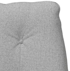 Poltrona Relaxante em Tecido Cinza Nuvem