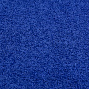 Toalhas de banho 2 pcs 100x150 cm 360 gsm 100% algodão azul