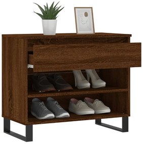 Sapateira 70x36x60 cm derivados de madeira carvalho castanho