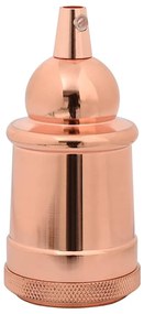 Casquilhos de lâmpadas 2 pcs rosa dourado E27