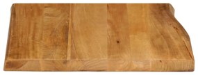 Tampo de mesa c/ borda viva 60x60x3,8 cm mangueira maciça
