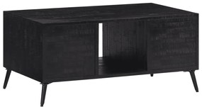 Mesa de centro 90x50x41 cm teca recuperada maciça