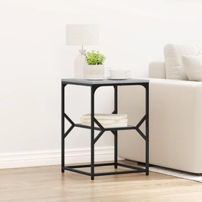 vidaXL Mesa Lateral Cinza Sonoma 41x40x60 cm Madeira de Engenharia