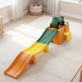 Conjunto de Pista de Montanha-Russa Infantil, 235 x 61 x 36 cm, Com Caixa de Arrumação Integrada, Cor 2