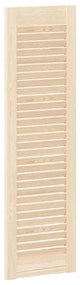 Porta de armário com design de persiana 99x29,5 cm pinho maciço