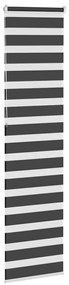 Cortina de zebra 50x230 cm largura do tecido 45,9 cm poliéster