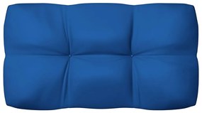 Almofadões para sofás de paletes 7 pcs azul real