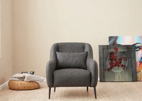 Sofá de 1 Lugar Venus – Antracite – 77x77x70 cm