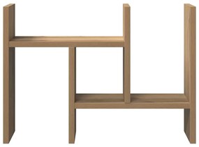 Organizador de Mesa Carvalho Artesanal 34.5x15.5x35.5 cm Madeira