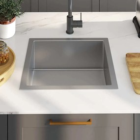 Lava-louça de cozinha artesanal aço inoxidável