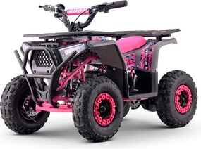 MINI MOTO 4 PARA CRIANÇAS electrica BULL 1000W Rosa