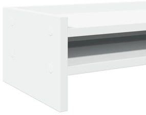 Suporte para monitor 100x24x16 cm derivados de madeira branco