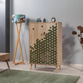 Armário Multiuso Multibox – Carvalho Sonoma – 80x127x36 cm