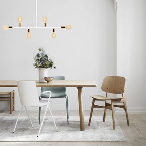 Chandelier Truva – Branco – Diâmetro 94 cm
