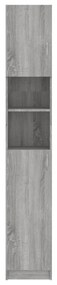 Armário WC 32x25,5x190 cm derivados de madeira sonoma cinza