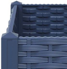 Canteiro elevado 160x40x71 cm polipropileno