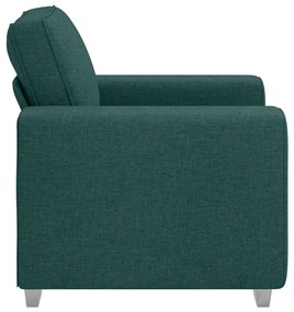 Poltrona Verde Escura - 59 cm Tecido