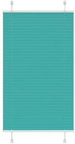 vidaXL Gasolina verde Plissada Cega 80x150 cm Largura Tecido 79,4 cm