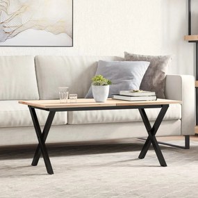 Pernas para mesa de centro estrutura em X aço
