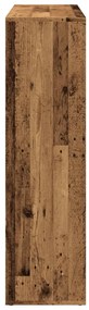 Estante divisória 102x29x103,5 cm deriv. madeira madeira velha